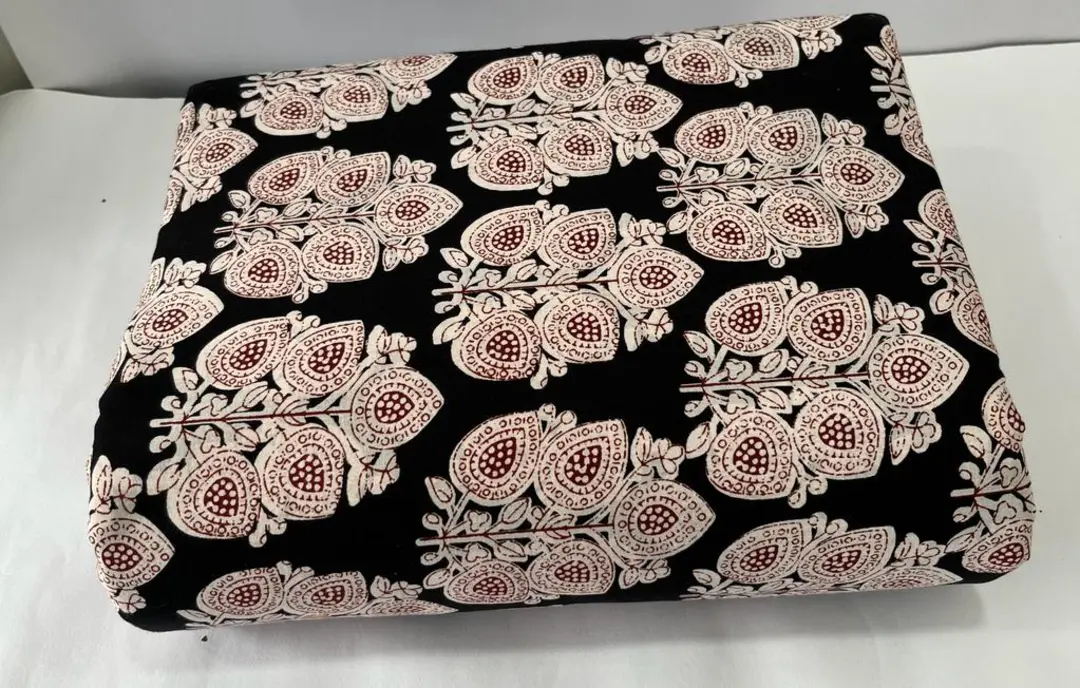 Bagru Hand block printed pure cotton running fabrics  uploaded by The print house  on 6/28/2023