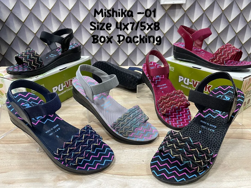 Ladies pu sandals  uploaded by Anand Footwear on 6/28/2023