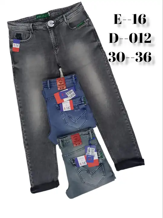Denim jeans  size.28to40three colours  uploaded by Caprichos garments on 6/28/2023