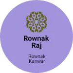 Business logo of Rownak Raj enterprise