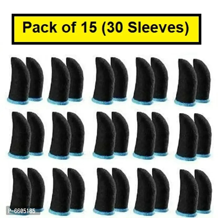 *Premium Quality Breathable PUBG Mobile Gaming Finger Sleeves Pack of 15 (30 Sleeves)*

 uploaded by Shopado on 6/28/2023