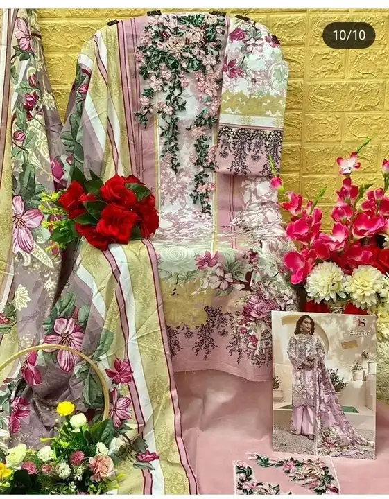 Post image I want 1 pieces of Dupatta set at a total order value of 1000. I am looking for Cash on delivary. Please send me price if you have this available.