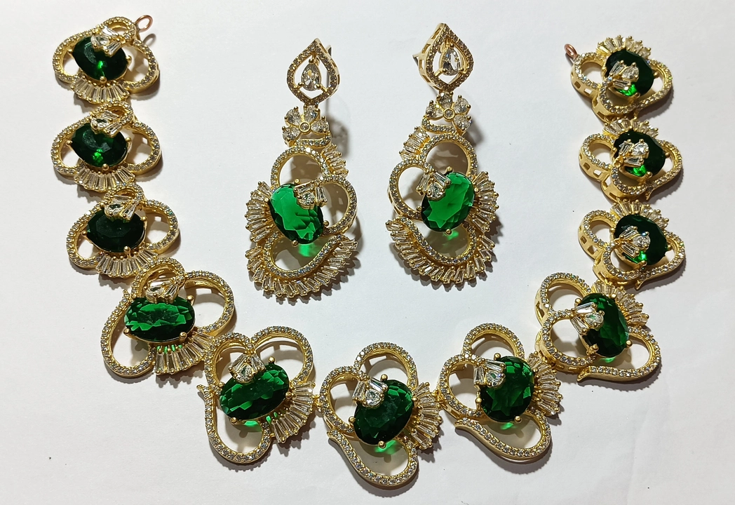 Step nacklaces uploaded by Kalyani jewellers on 6/28/2023