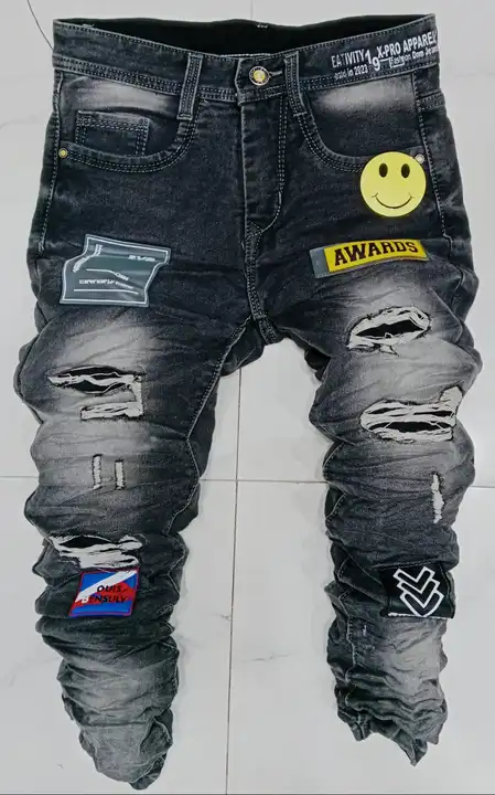 Men's premium heavy ton jeans  uploaded by BLACKVELVET on 6/28/2023