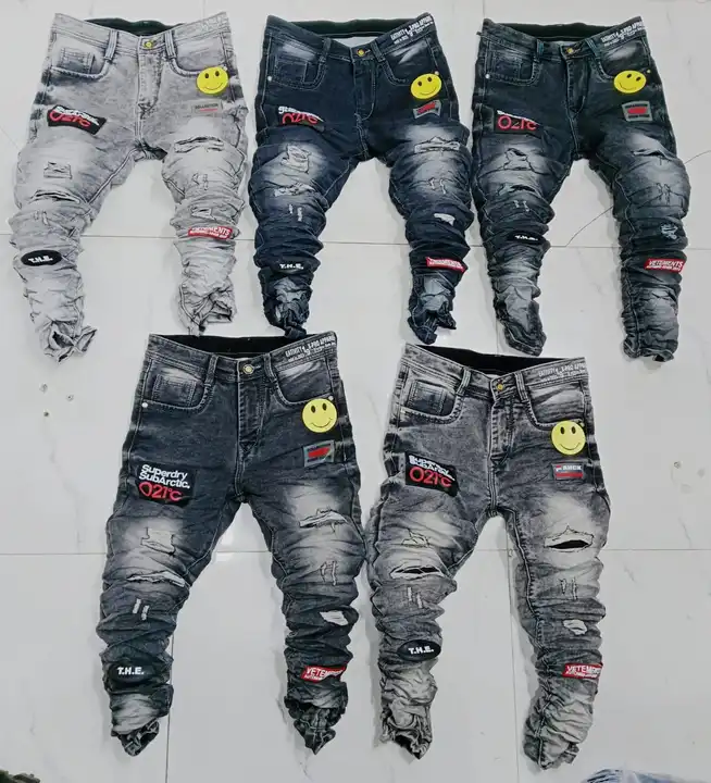 Men's premium heavy ton jeans  uploaded by BLACKVELVET on 6/28/2023