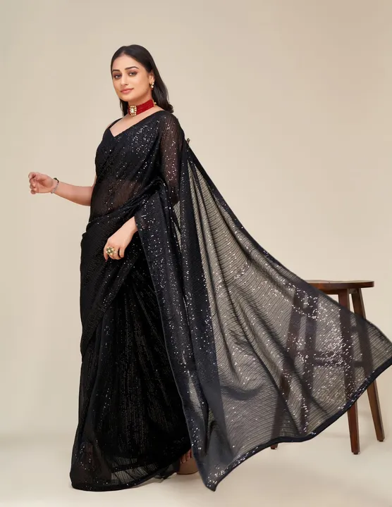 Georgette Saree  uploaded by business on 6/28/2023