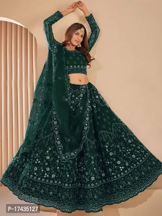 Attractive Net Lehenga For Women uploaded by I. R. FASHION on 6/28/2023