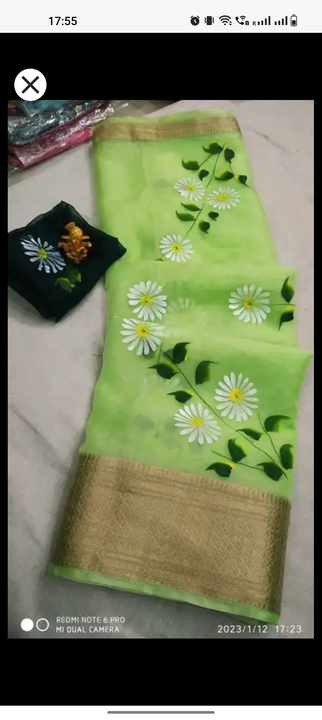 Cotton sarees  uploaded by Innovation enterprises @ on 6/28/2023