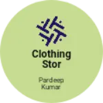 Business logo of Clothing stor