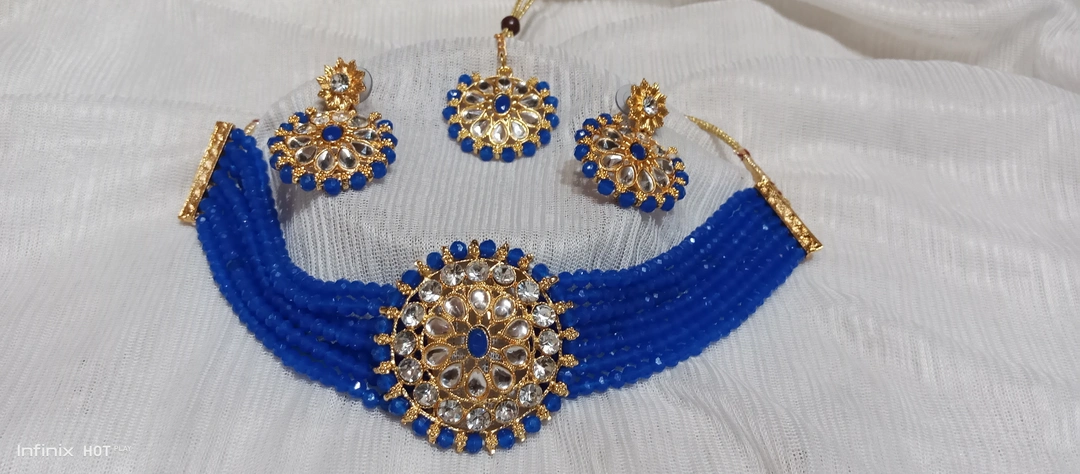 Aishwariya chokers  uploaded by Shree bhavani jewelry  on 6/28/2023