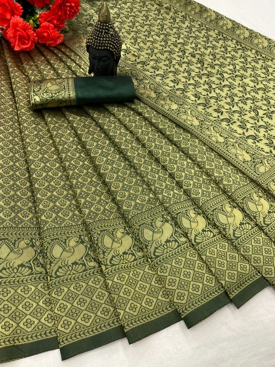 Silk Saree uploaded by Anmazing Factory on 6/28/2023