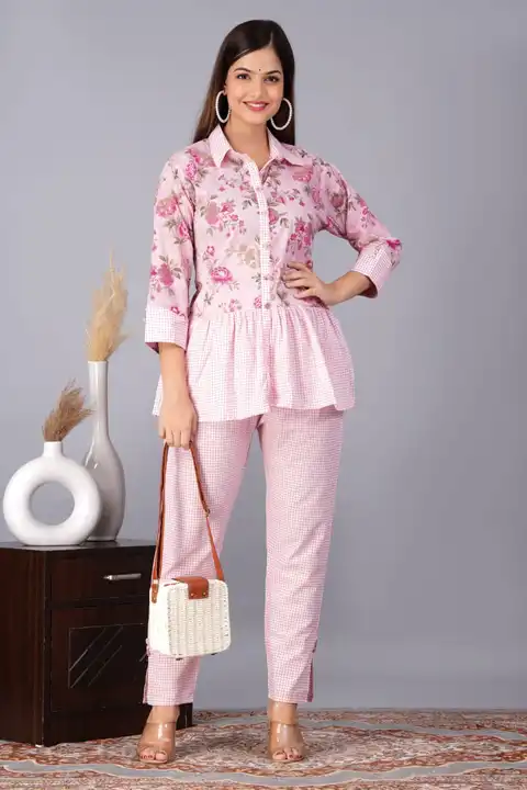 *_💕💝🦋🥰 look  stylish and walk in comfort with our new co-ord set perfect for your wardrobe ☺️ 🫶 uploaded by Mahipal Singh on 6/28/2023