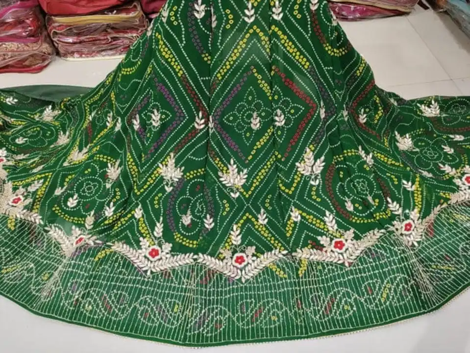 L,c moss fabric  uploaded by Shree balaji creation on 6/28/2023