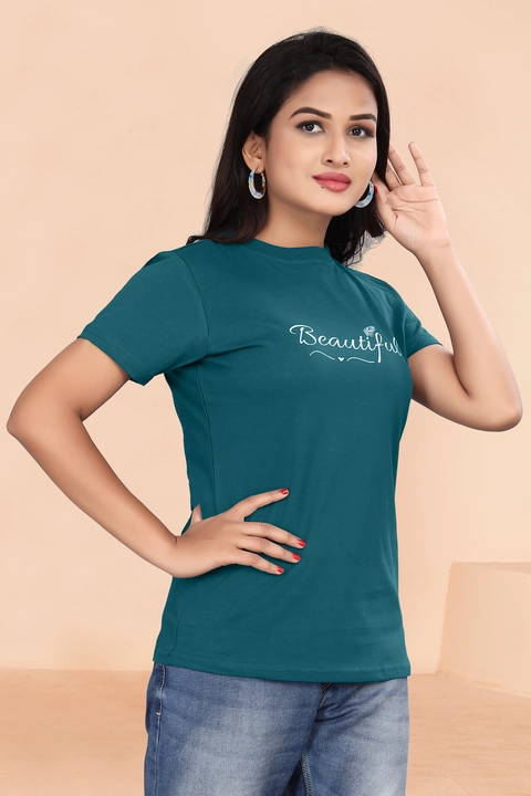 Womens pure cotton tshirt  uploaded by CRYSTON INDIA on 6/28/2023