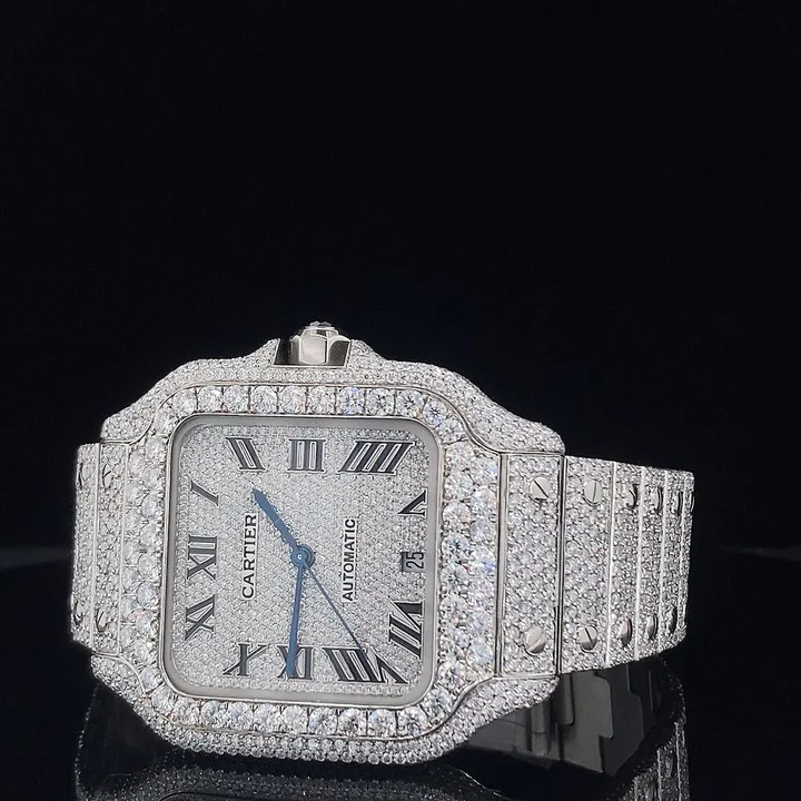 Diamond studded watch  uploaded by Mahika Gems on 6/28/2023