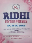 Business logo of Ridhi Enterprises