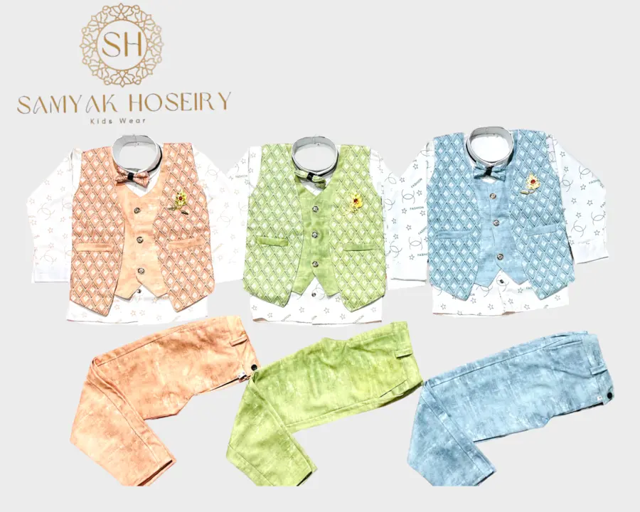 BoyBoys Babu suit In Digital Roma Kl02 Size 22x26  uploaded by Samyak Hosiery on 6/28/2023