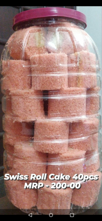Swiss Roll 40pcs Jar uploaded by Grand Bakery Products on 6/28/2023