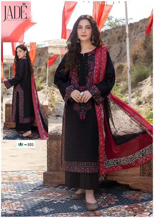 Cotton dress material uploaded by Mahi ladies wear center on 6/28/2023