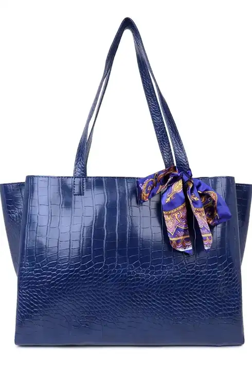 CCroco Texture Women Tote Bag for office, Travel,  uploaded by IVAR RETAIL on 6/28/2023