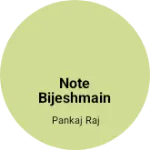 Business logo of Note bijeshmain