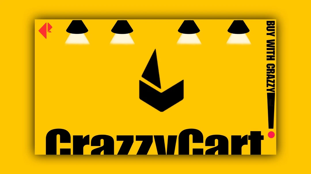 Visiting card store images of CrazzyCart