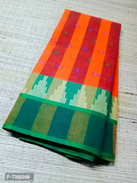 Pure Cotton Tant Sarees uploaded by Udaan on 6/28/2023