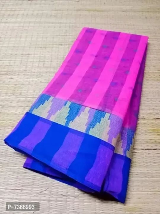 Pure Cotton Tant Sarees uploaded by Udaan on 6/28/2023