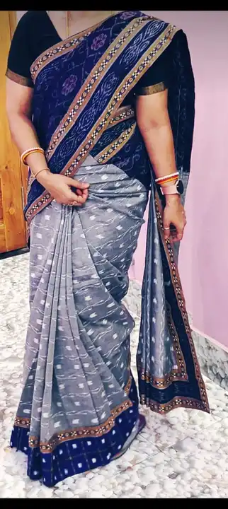 Sambalpuri patchwork saree  uploaded by Mahavir saree shop on 6/29/2023