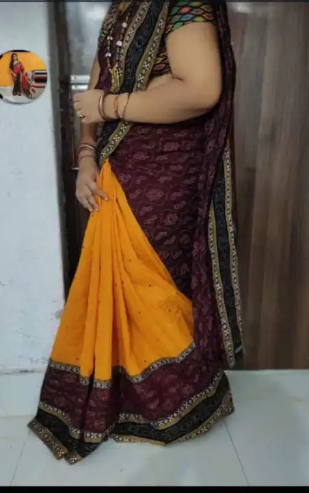 Sambalpuri patchwork saree  uploaded by Mahavir saree shop on 6/29/2023