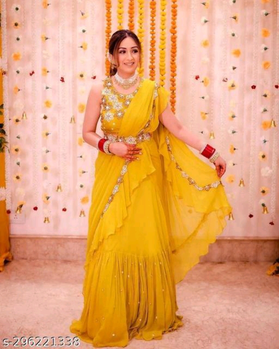 New designer ready to wear saree  uploaded by Saniya fashion 👗 on 6/29/2023