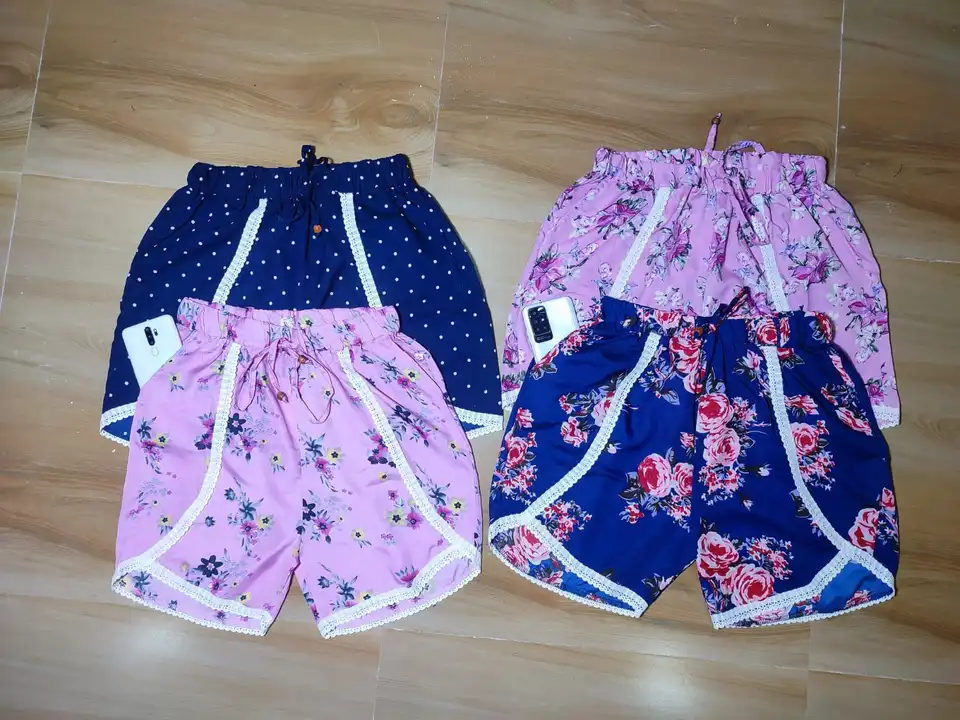 Shorts 🩳 combo 2 piece combo  uploaded by Khatushyam ji girl collection on 6/29/2023