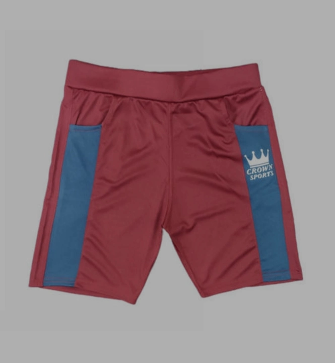 Two way side strip shorts in multi color uploaded by Crown sports  on 6/29/2023