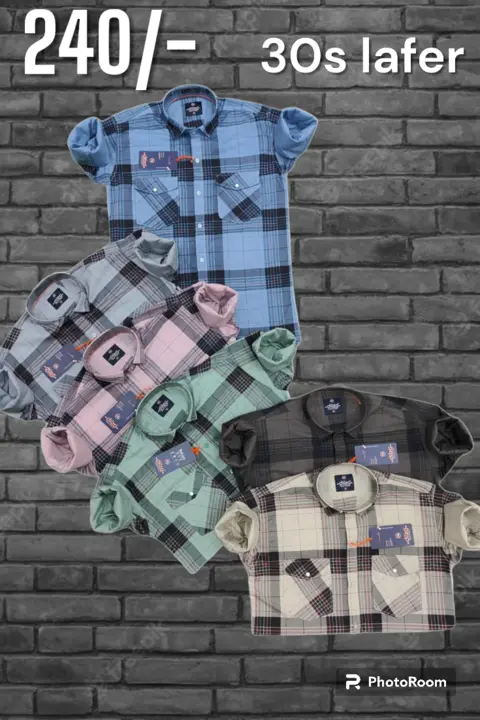 Chex double pocket shirt  uploaded by Ram Apparel on 6/29/2023