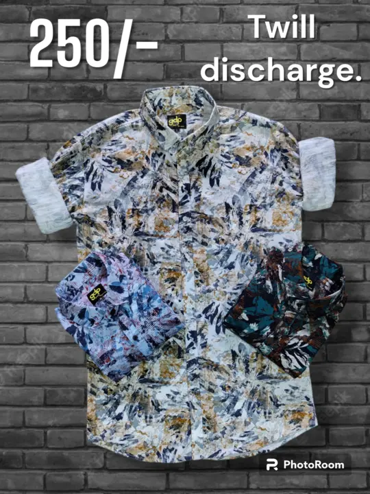 Twill discharge shirt  uploaded by Ram Apparel on 6/29/2023