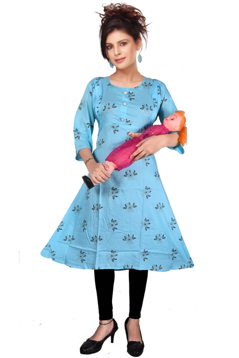 301- MOTHER KURT301- MOTHER KURTI FOR BABY FEEDING uploaded by ANSH MANUFACTURERS on 6/29/2023