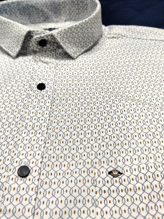 MEN'S FORMAL COTTON PRINTS FOR WHOLESALE BY HARITHWEAR  uploaded by Siddhi Garments on 6/29/2023