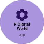 Business logo of R digital world