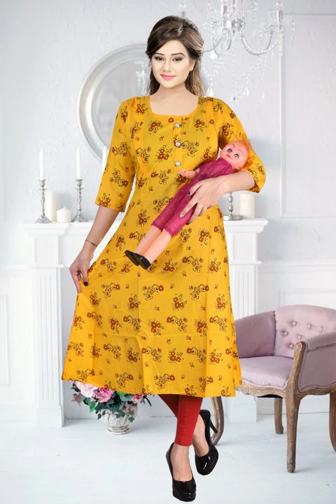 Mother kurti for FeedMother kurti for Feeding Baby uploaded by ANSH MANUFACTURERS on 6/29/2023