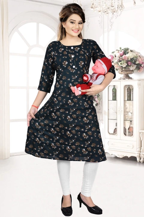 Mother kurti for Mother kurti for Feeding Baby-401 uploaded by ANSH MANUFACTURERS on 6/29/2023