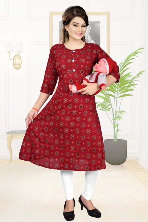 Mother Kurti for babyMother Kurti for baby Feeding uploaded by ANSH MANUFACTURERS on 6/29/2023