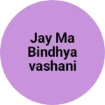 Business logo of Jay ma Bindhyavashani vastralay