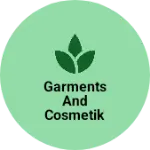 Business logo of Garments and cosmetik