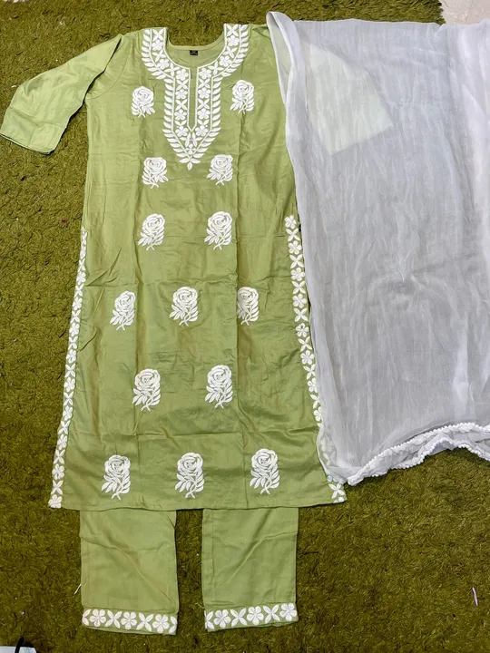 ₹799+shipping 
Kurti plzzo with duppta 
Fabric:reyon
Sizes:38,40,42,44,46,48,50,52 uploaded by Wedding collection on 6/29/2023