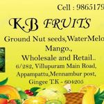 Business logo of K.B Fruits