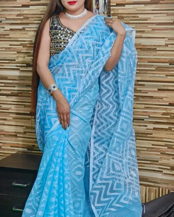 Full all over saree uploaded by Das textile on 6/29/2023