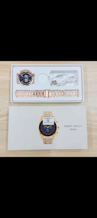 MK 40 gold daimand watch new edition  uploaded by B.R. ENTERPRISES  on 6/29/2023
