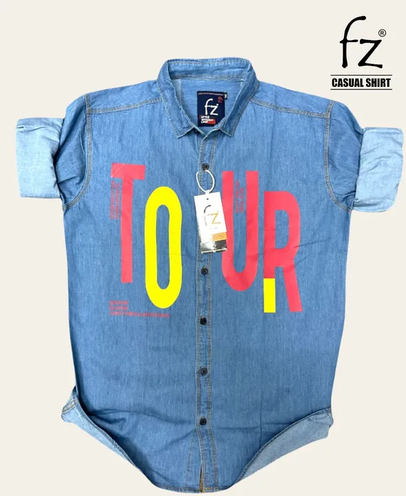 Kids Denim Shirts 26-36 uploaded by Giriraj Creations on 6/29/2023