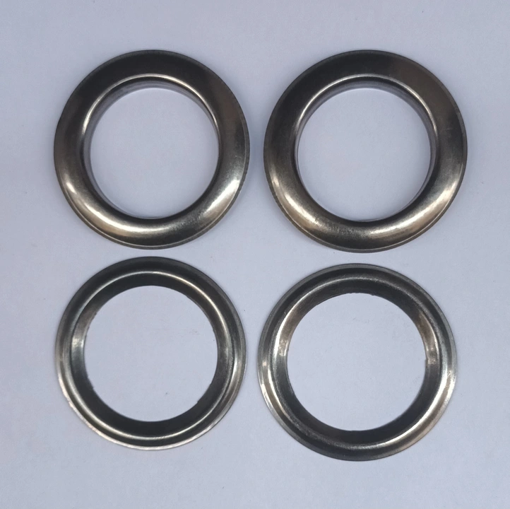 Post image Ss Mettal Curtain Eyelets With Plain Warsher Gunmetal Finish