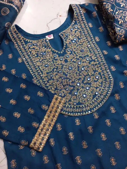 😘 *New Design 2 Colors For Marriage function & Festivals functions & dailywear* special 😍 

*Shop  uploaded by Gota Patti manufacturing on 6/29/2023